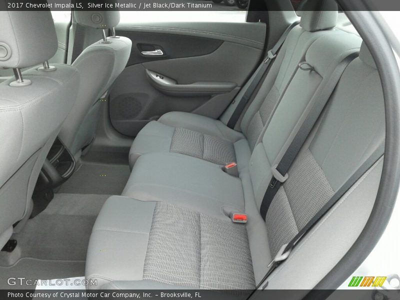Silver Ice Metallic / Jet Black/Dark Titanium 2017 Chevrolet Impala LS