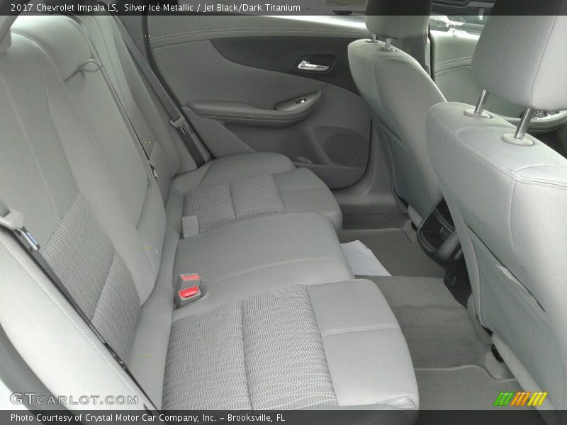Silver Ice Metallic / Jet Black/Dark Titanium 2017 Chevrolet Impala LS