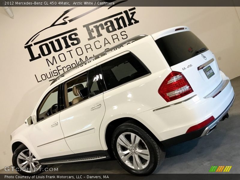 Arctic White / Cashmere 2012 Mercedes-Benz GL 450 4Matic