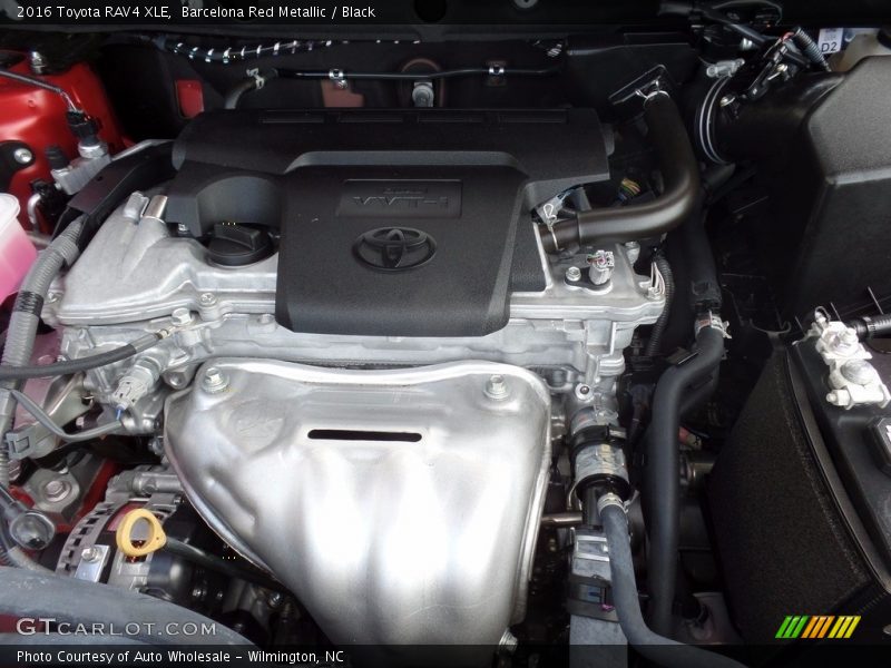 Barcelona Red Metallic / Black 2016 Toyota RAV4 XLE