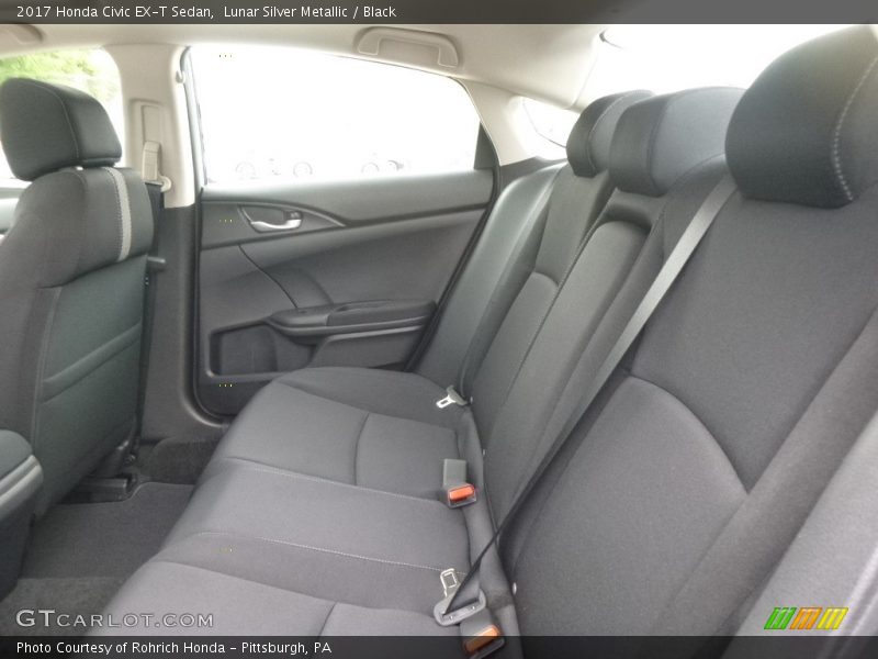 Lunar Silver Metallic / Black 2017 Honda Civic EX-T Sedan
