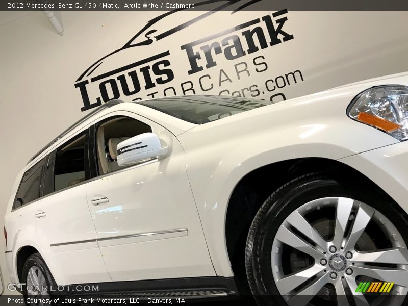 Arctic White / Cashmere 2012 Mercedes-Benz GL 450 4Matic