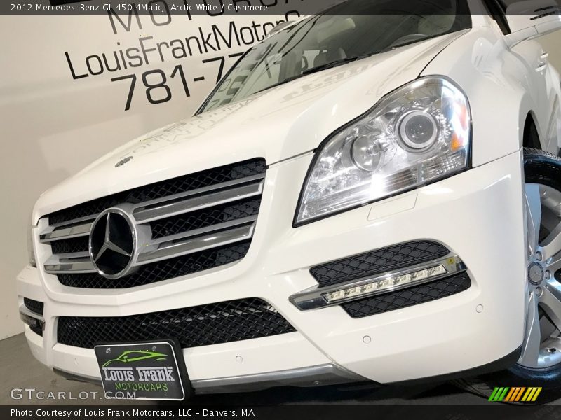 Arctic White / Cashmere 2012 Mercedes-Benz GL 450 4Matic