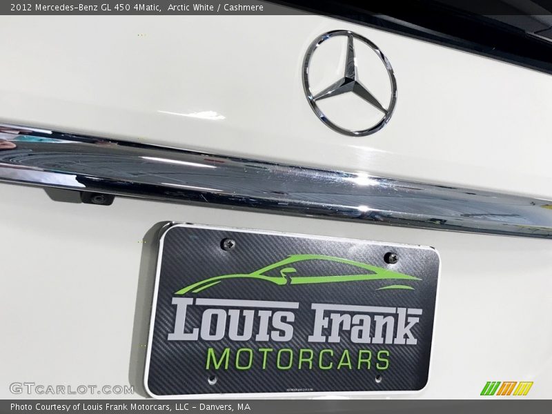 Arctic White / Cashmere 2012 Mercedes-Benz GL 450 4Matic