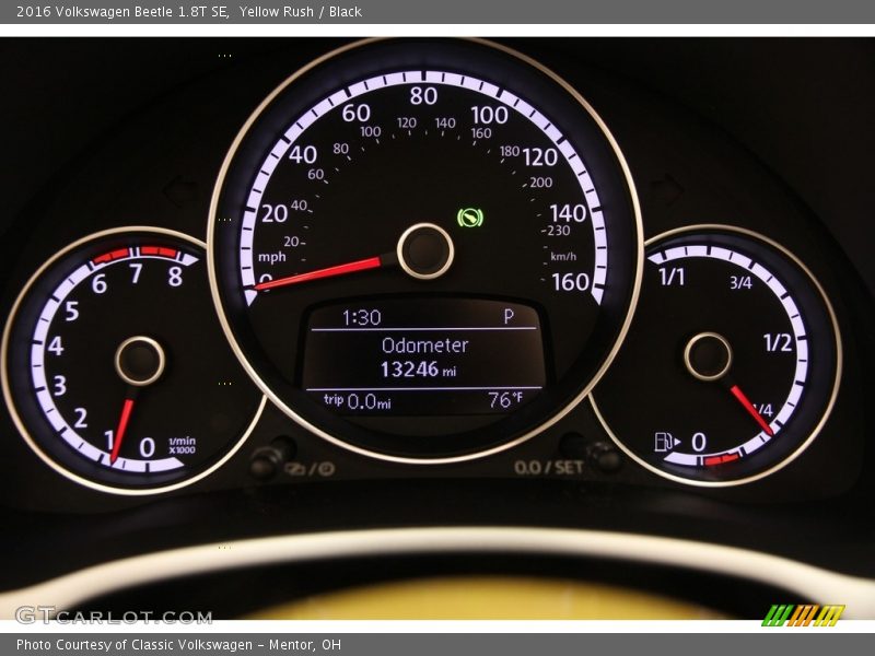  2016 Beetle 1.8T SE 1.8T SE Gauges