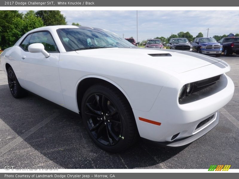 White Knuckle / Black 2017 Dodge Challenger SXT