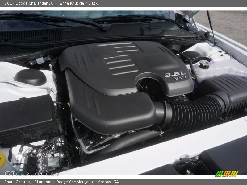 White Knuckle / Black 2017 Dodge Challenger SXT