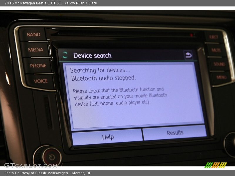 Yellow Rush / Black 2016 Volkswagen Beetle 1.8T SE