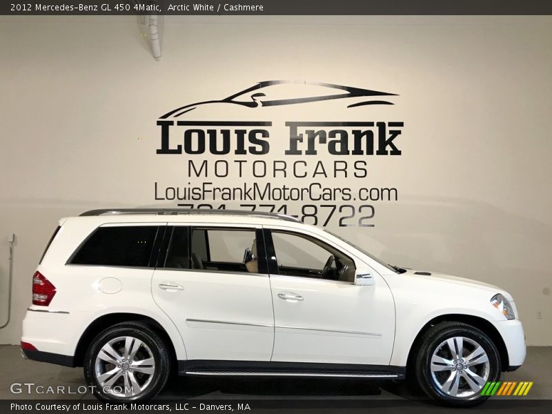 Arctic White / Cashmere 2012 Mercedes-Benz GL 450 4Matic