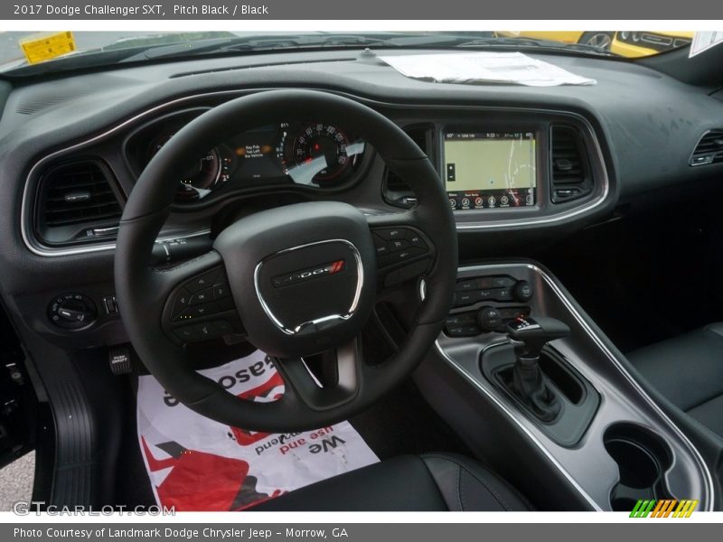 Pitch Black / Black 2017 Dodge Challenger SXT