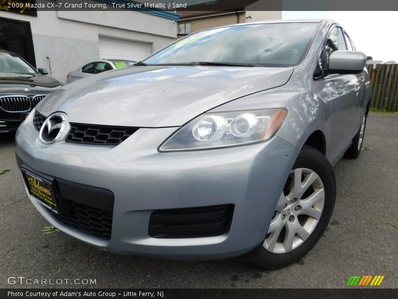 True Silver Metallic / Sand 2009 Mazda CX-7 Grand Touring