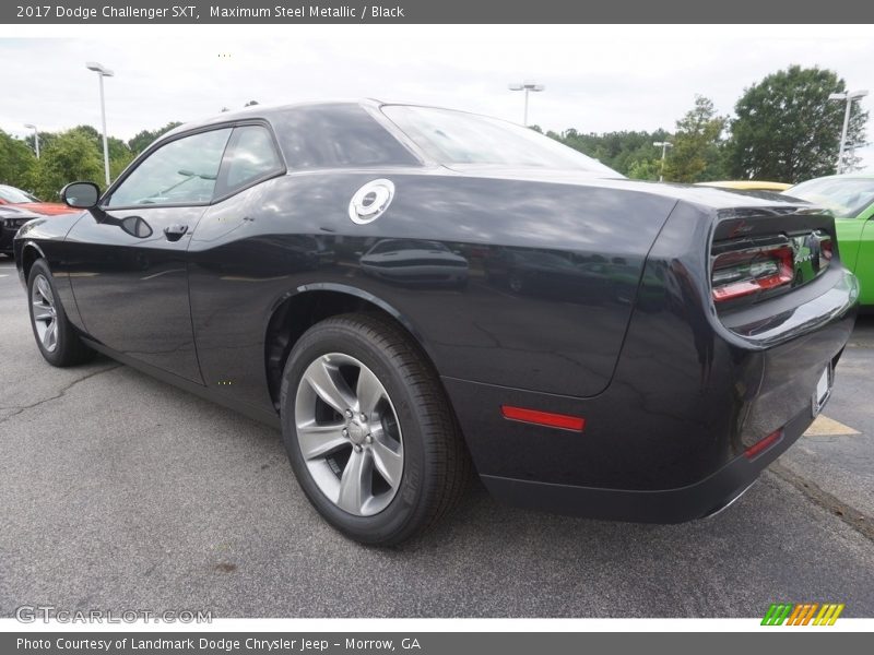 Maximum Steel Metallic / Black 2017 Dodge Challenger SXT