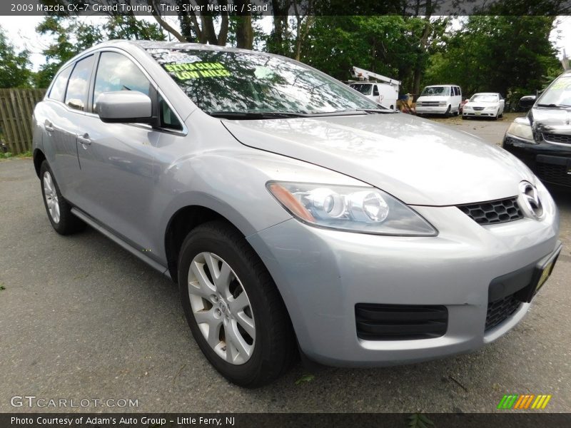 True Silver Metallic / Sand 2009 Mazda CX-7 Grand Touring