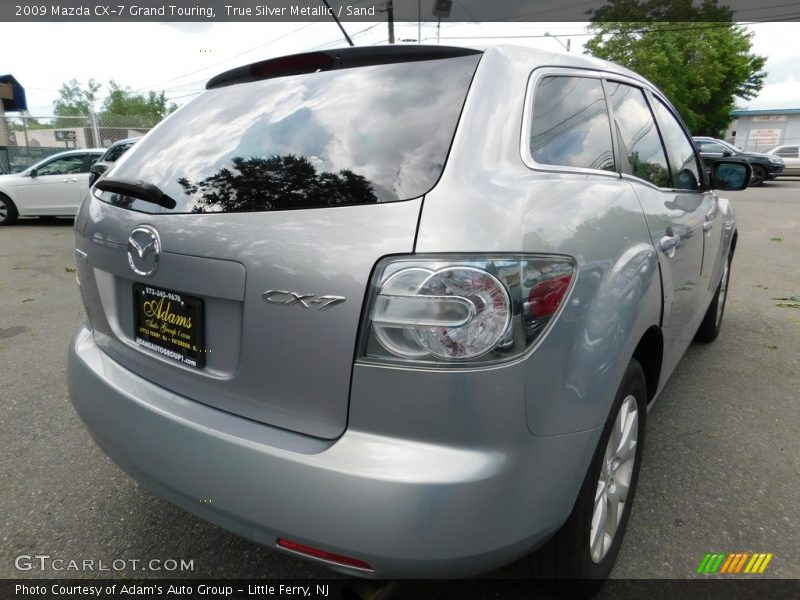 True Silver Metallic / Sand 2009 Mazda CX-7 Grand Touring