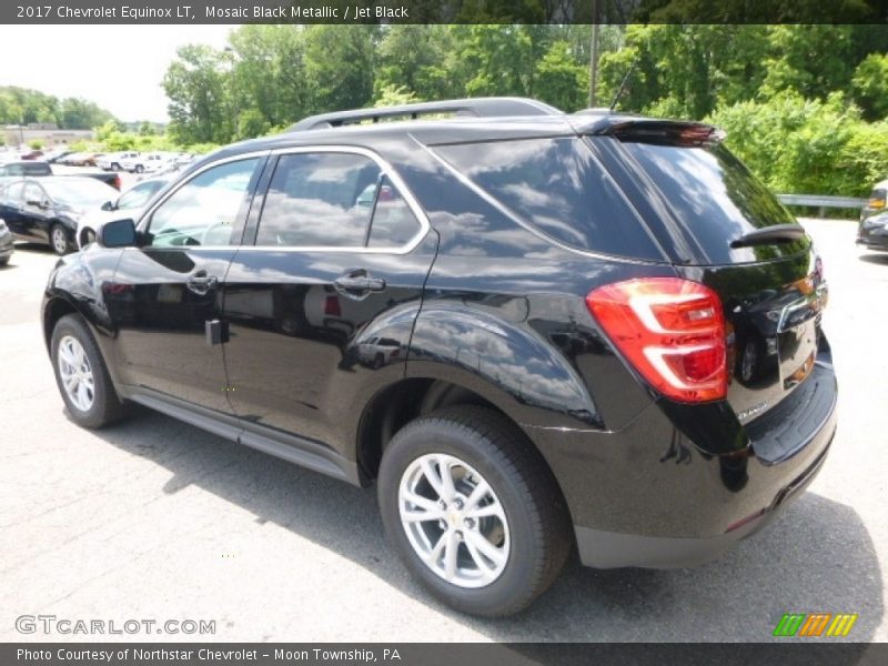 Mosaic Black Metallic / Jet Black 2017 Chevrolet Equinox LT