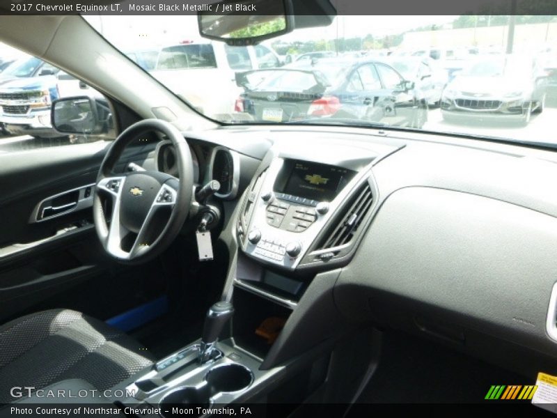 Mosaic Black Metallic / Jet Black 2017 Chevrolet Equinox LT