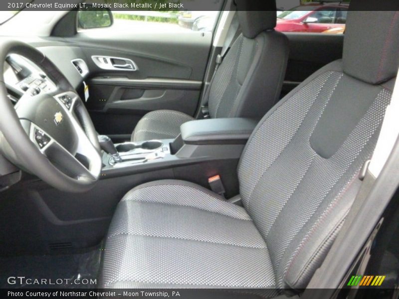 Mosaic Black Metallic / Jet Black 2017 Chevrolet Equinox LT