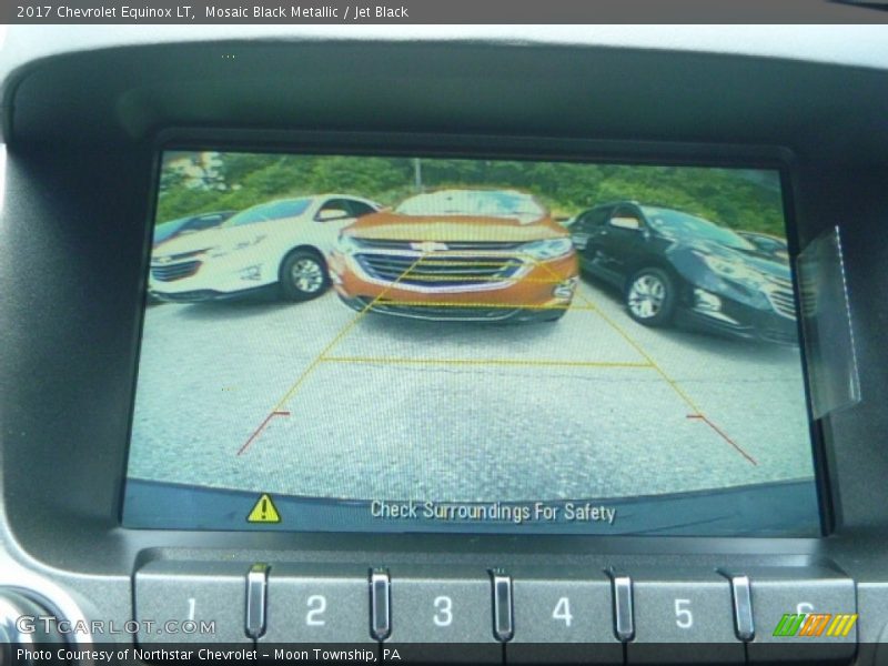 Mosaic Black Metallic / Jet Black 2017 Chevrolet Equinox LT