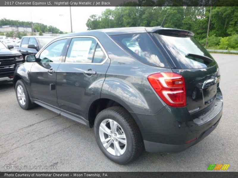 Nightfall Gray Metallic / Jet Black 2017 Chevrolet Equinox LS
