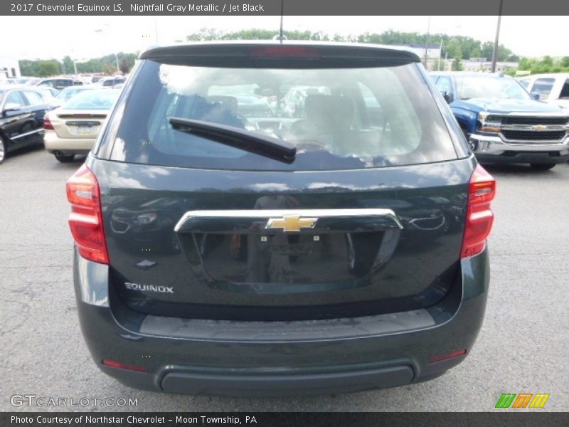 Nightfall Gray Metallic / Jet Black 2017 Chevrolet Equinox LS