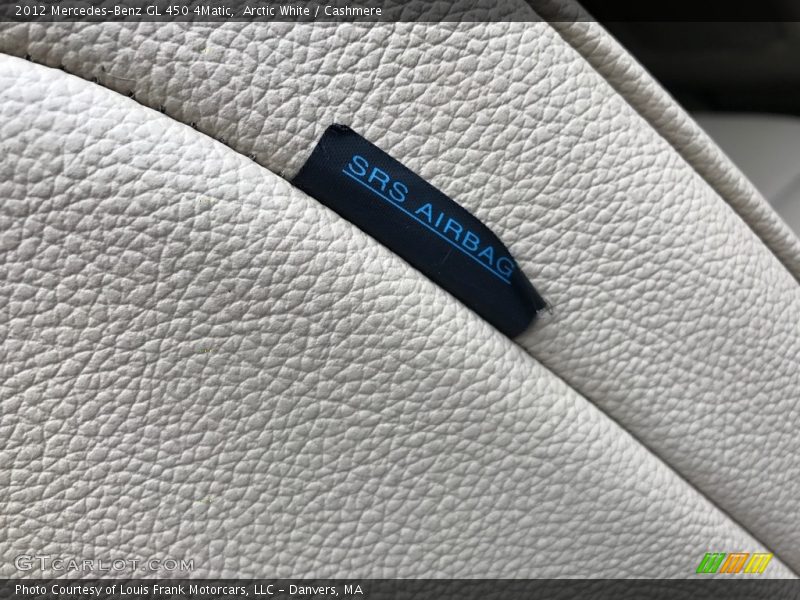 Arctic White / Cashmere 2012 Mercedes-Benz GL 450 4Matic