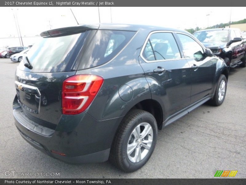 Nightfall Gray Metallic / Jet Black 2017 Chevrolet Equinox LS