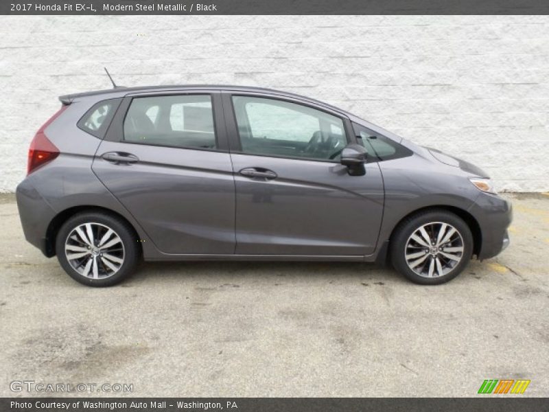 2017 Fit EX-L Modern Steel Metallic
