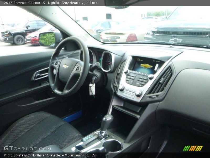 Nightfall Gray Metallic / Jet Black 2017 Chevrolet Equinox LS