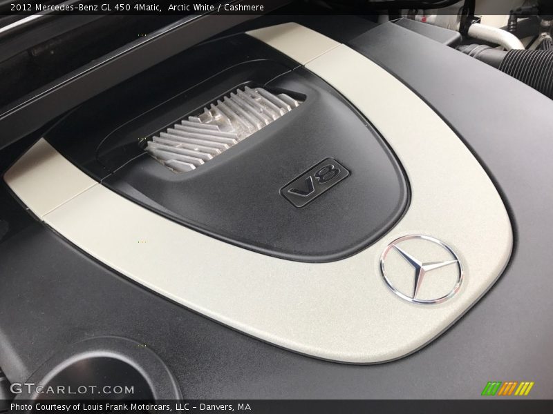 Arctic White / Cashmere 2012 Mercedes-Benz GL 450 4Matic