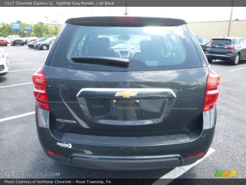 Nightfall Gray Metallic / Jet Black 2017 Chevrolet Equinox LS