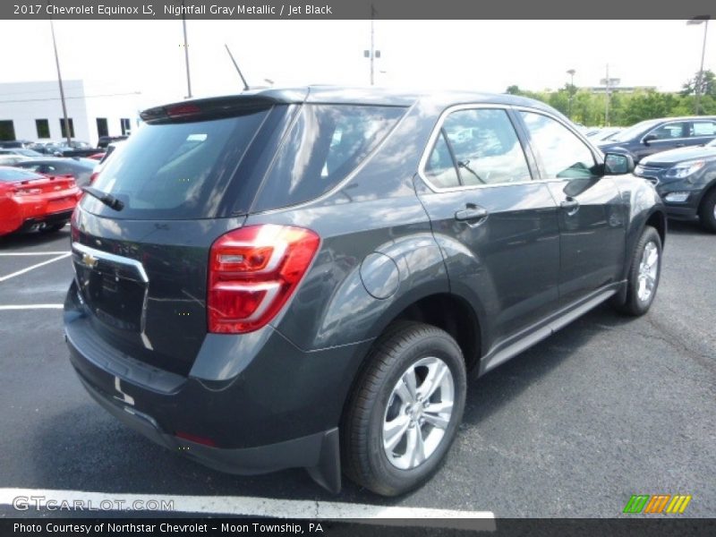 Nightfall Gray Metallic / Jet Black 2017 Chevrolet Equinox LS