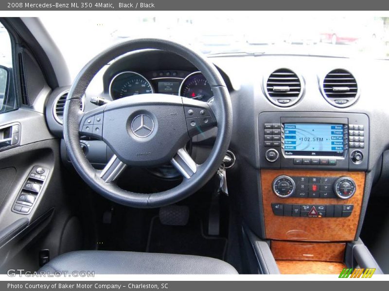 Black / Black 2008 Mercedes-Benz ML 350 4Matic