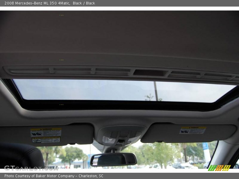 Black / Black 2008 Mercedes-Benz ML 350 4Matic