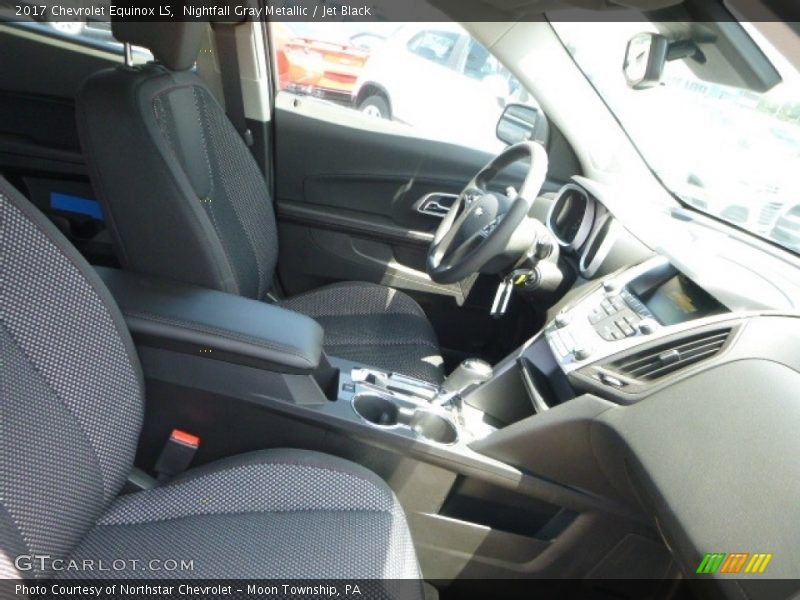 Nightfall Gray Metallic / Jet Black 2017 Chevrolet Equinox LS