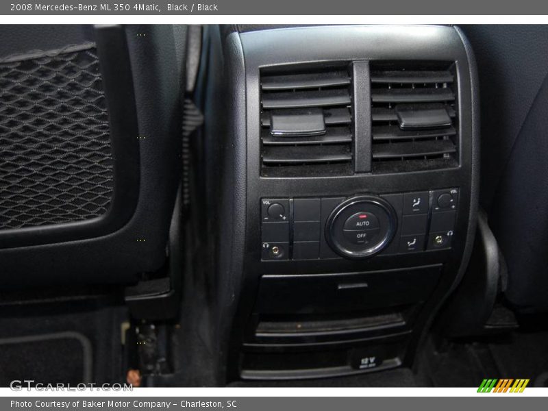 Black / Black 2008 Mercedes-Benz ML 350 4Matic