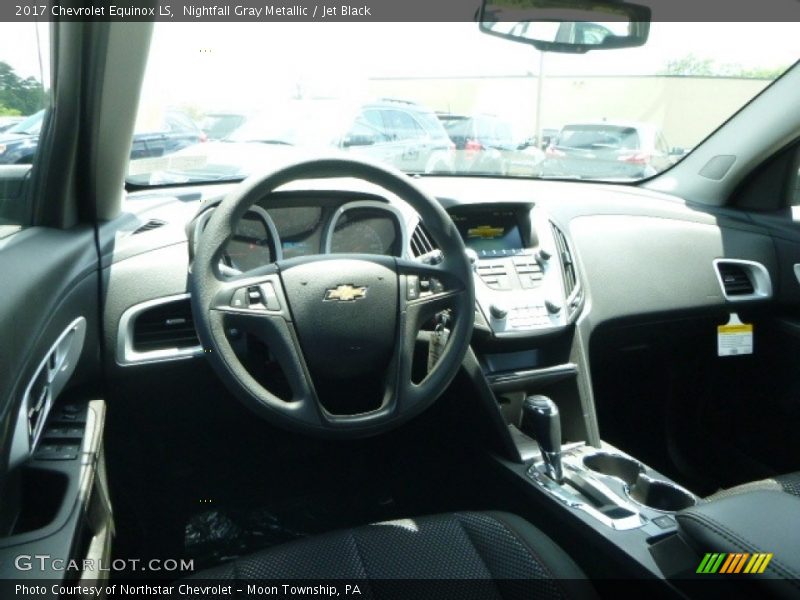 Nightfall Gray Metallic / Jet Black 2017 Chevrolet Equinox LS