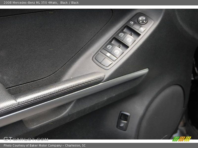 Black / Black 2008 Mercedes-Benz ML 350 4Matic