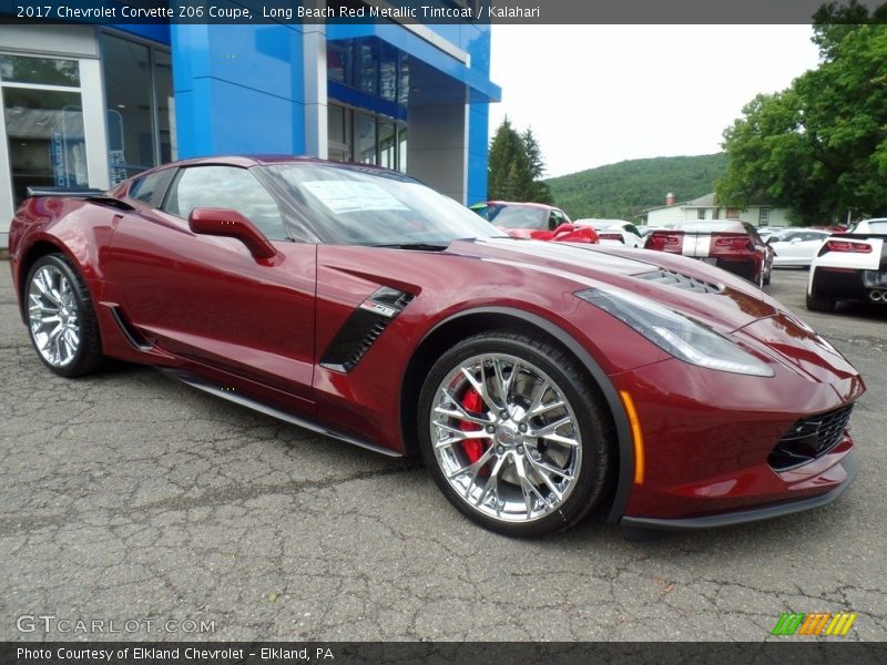  2017 Corvette Z06 Coupe Long Beach Red Metallic Tintcoat