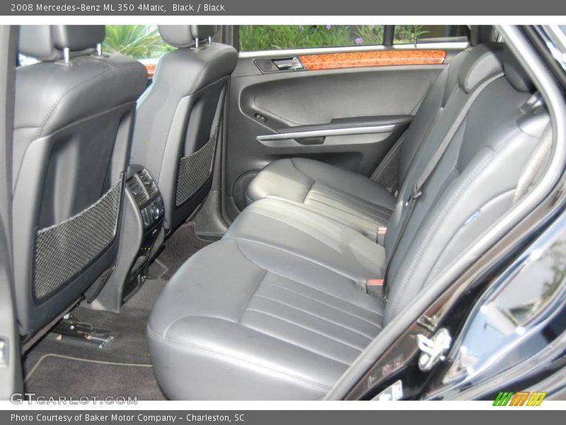 Black / Black 2008 Mercedes-Benz ML 350 4Matic