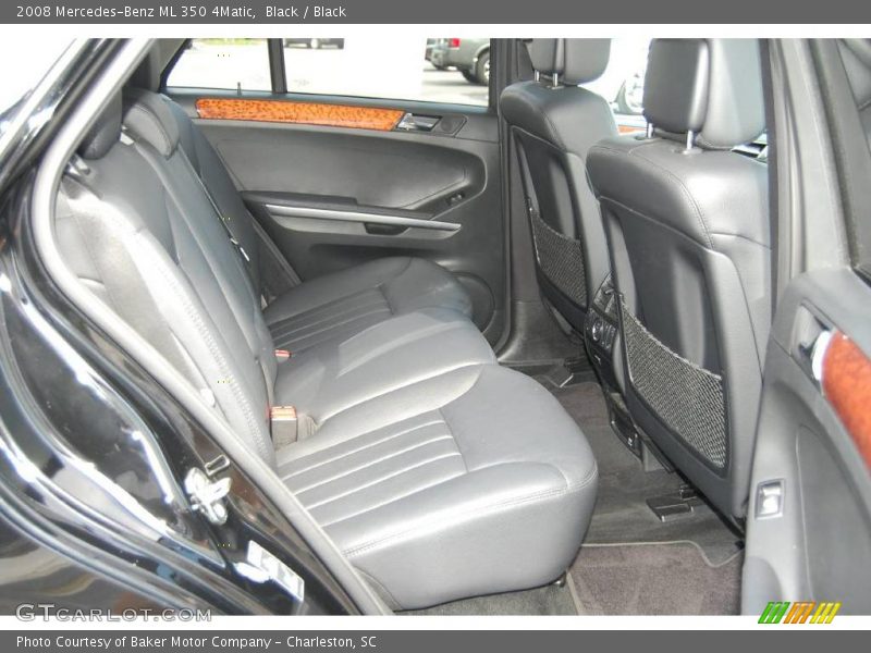 Black / Black 2008 Mercedes-Benz ML 350 4Matic