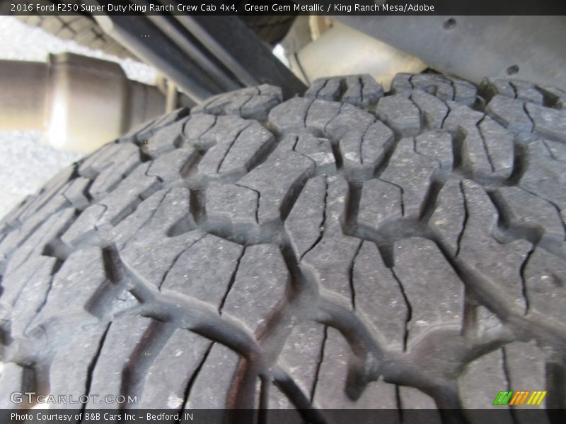 Green Gem Metallic / King Ranch Mesa/Adobe 2016 Ford F250 Super Duty King Ranch Crew Cab 4x4