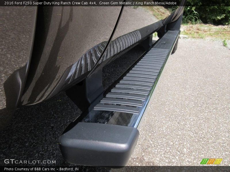Green Gem Metallic / King Ranch Mesa/Adobe 2016 Ford F250 Super Duty King Ranch Crew Cab 4x4