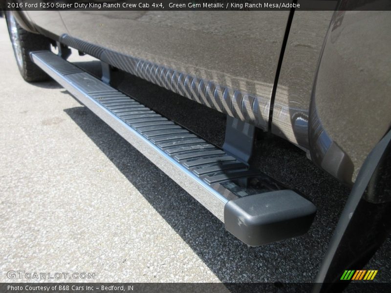 Green Gem Metallic / King Ranch Mesa/Adobe 2016 Ford F250 Super Duty King Ranch Crew Cab 4x4