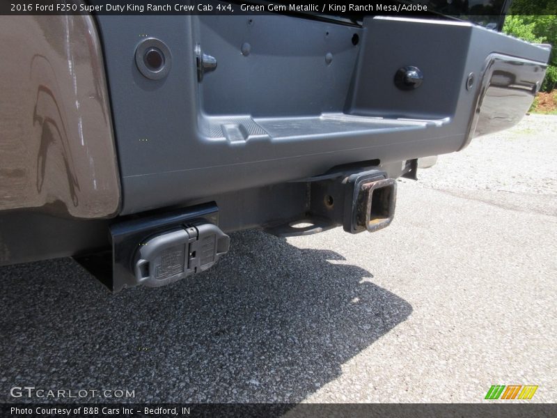 Green Gem Metallic / King Ranch Mesa/Adobe 2016 Ford F250 Super Duty King Ranch Crew Cab 4x4