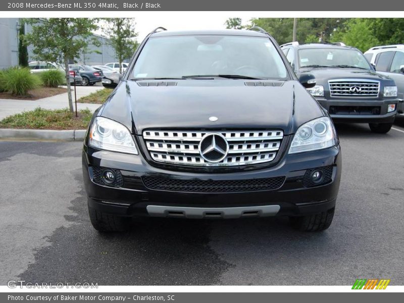 Black / Black 2008 Mercedes-Benz ML 350 4Matic