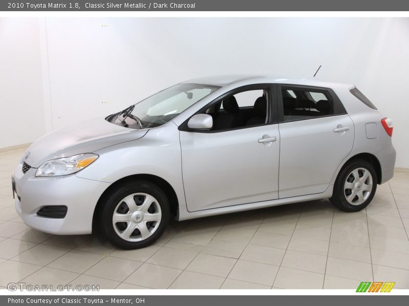 Classic Silver Metallic / Dark Charcoal 2010 Toyota Matrix 1.8