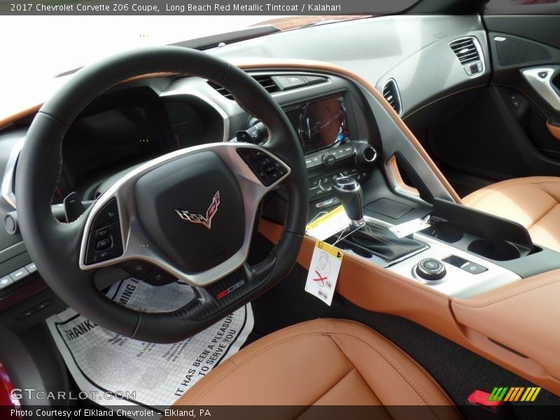 Dashboard of 2017 Corvette Z06 Coupe