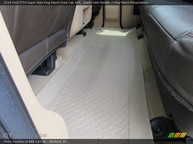 Green Gem Metallic / King Ranch Mesa/Adobe 2016 Ford F250 Super Duty King Ranch Crew Cab 4x4