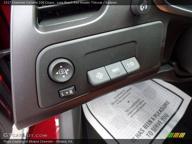 Long Beach Red Metallic Tintcoat / Kalahari 2017 Chevrolet Corvette Z06 Coupe