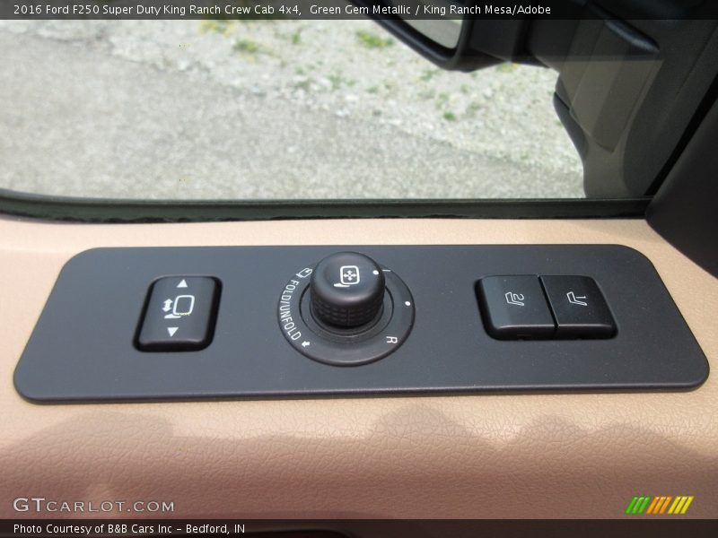 Green Gem Metallic / King Ranch Mesa/Adobe 2016 Ford F250 Super Duty King Ranch Crew Cab 4x4